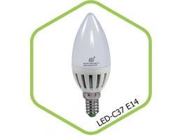 Лампа светодиодная LED-C37
